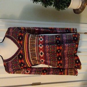 RUE 21 PULLOVER COLORFUL BLOUSE